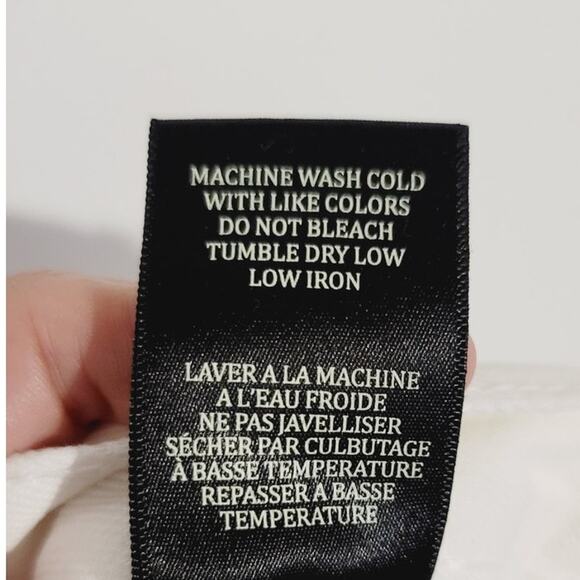 BlankNYC Button Fly Distressed High Rise Cut-Off Shorts White 29 - Picture 6 of 11